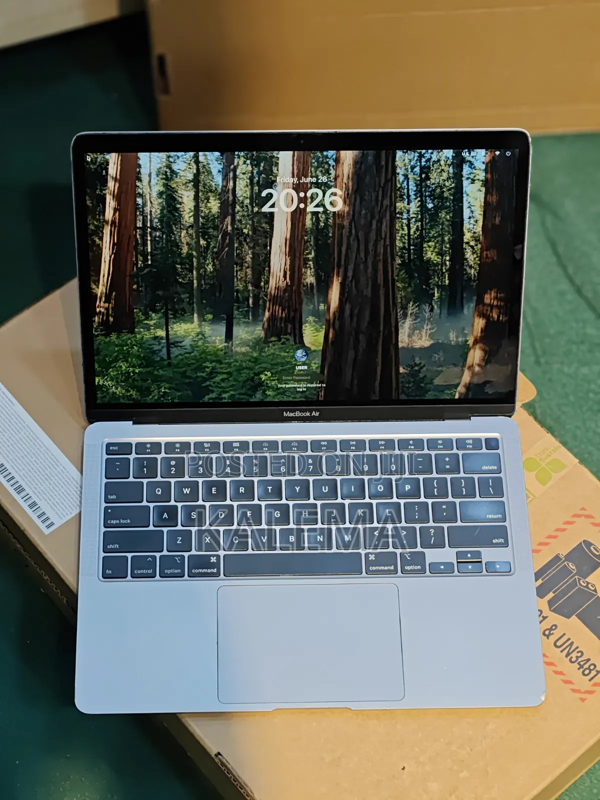 Laptop Apple MacBook Air 8GB Intel Core i3 SSD 256GB