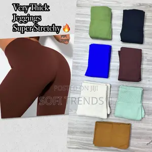 Ladies Ribbed Leggings
