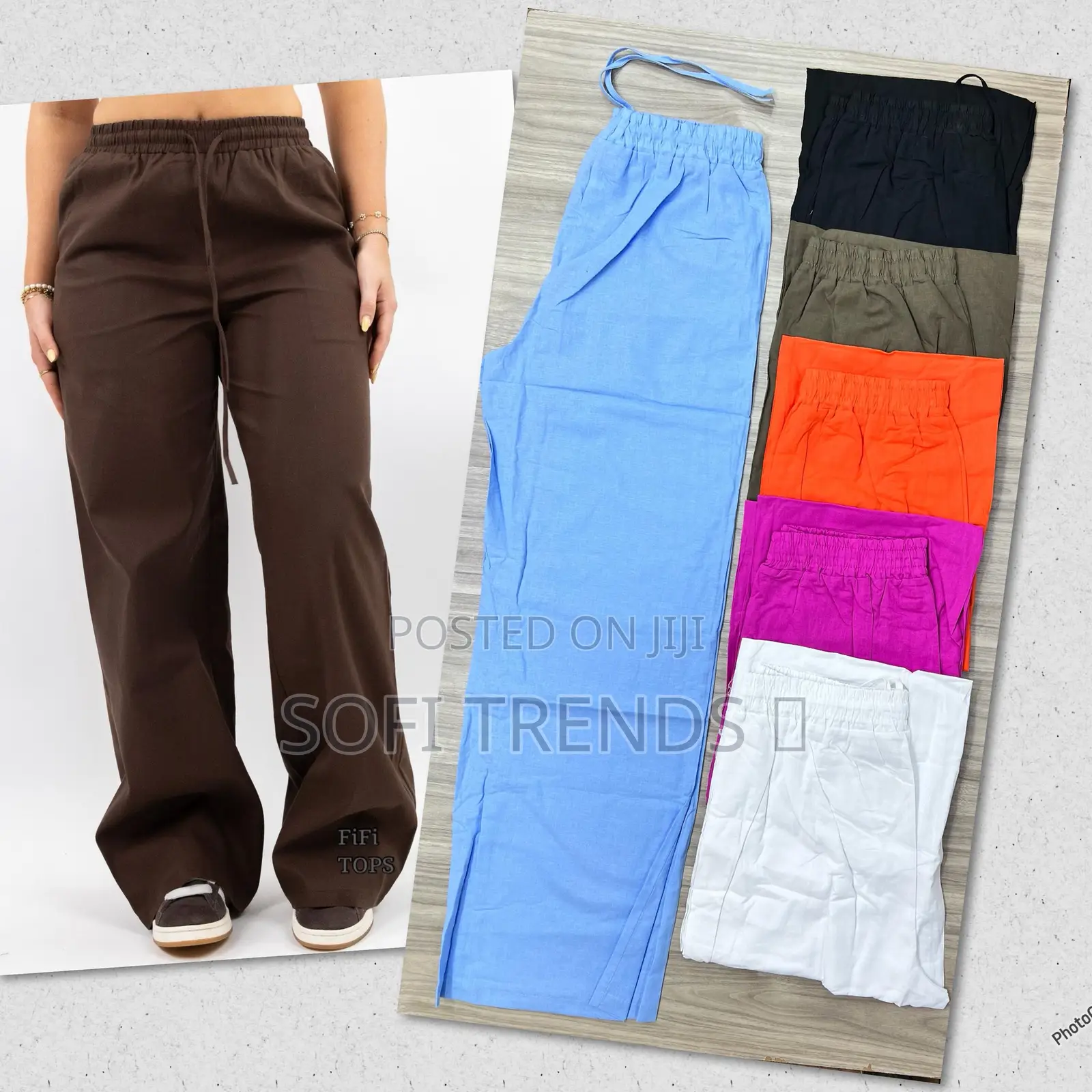 Ladies Linen Pants