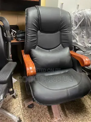 High-Back Leather Executive Office Chair