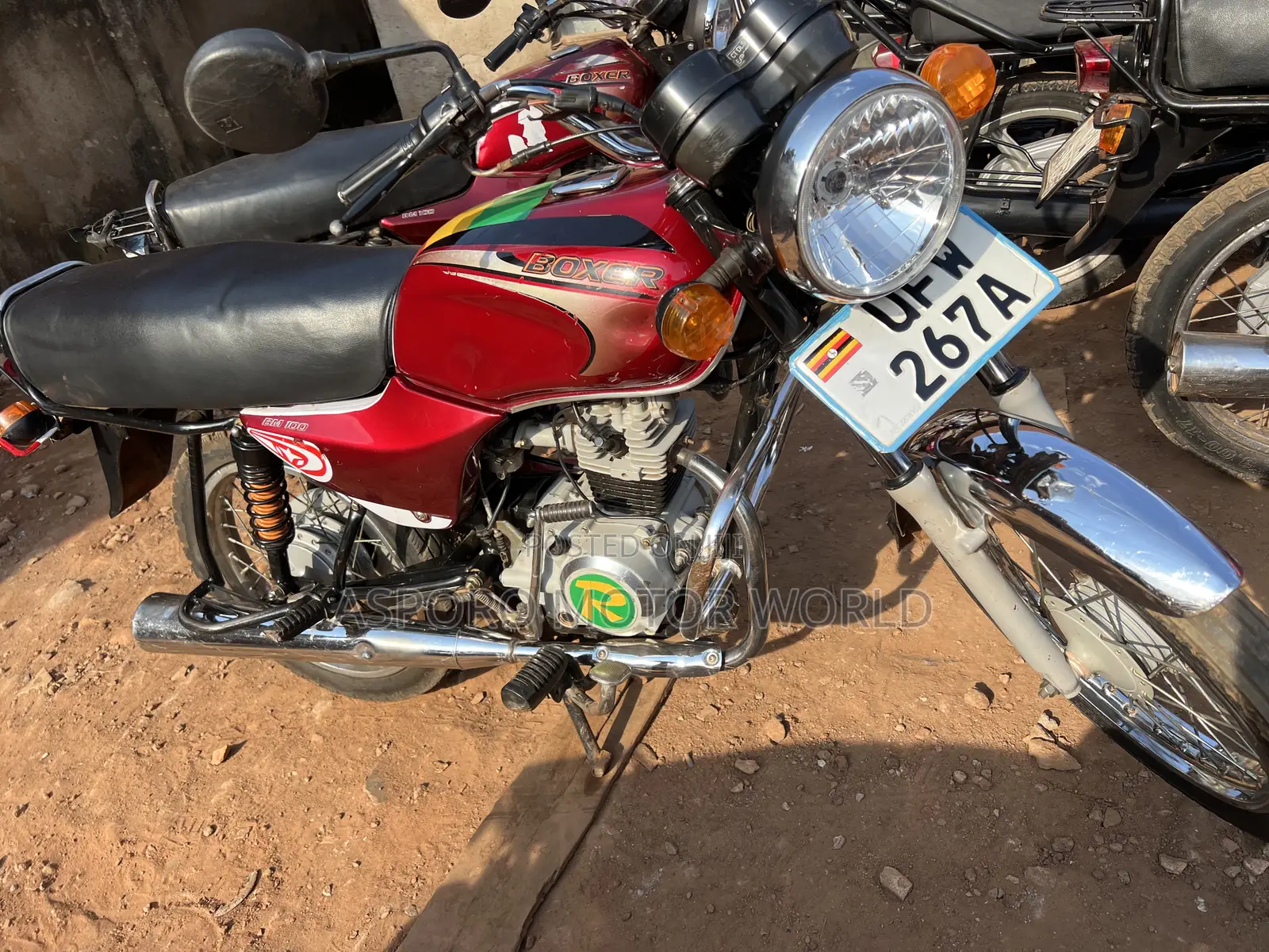 Bajaj Boxer 100 2023 Red