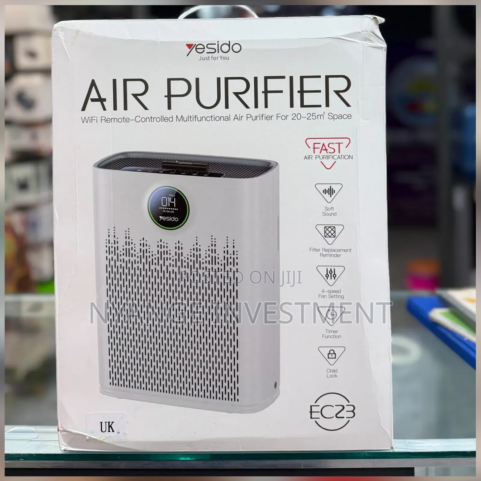 Yesido Ec23 Multifunctional Air Purifier