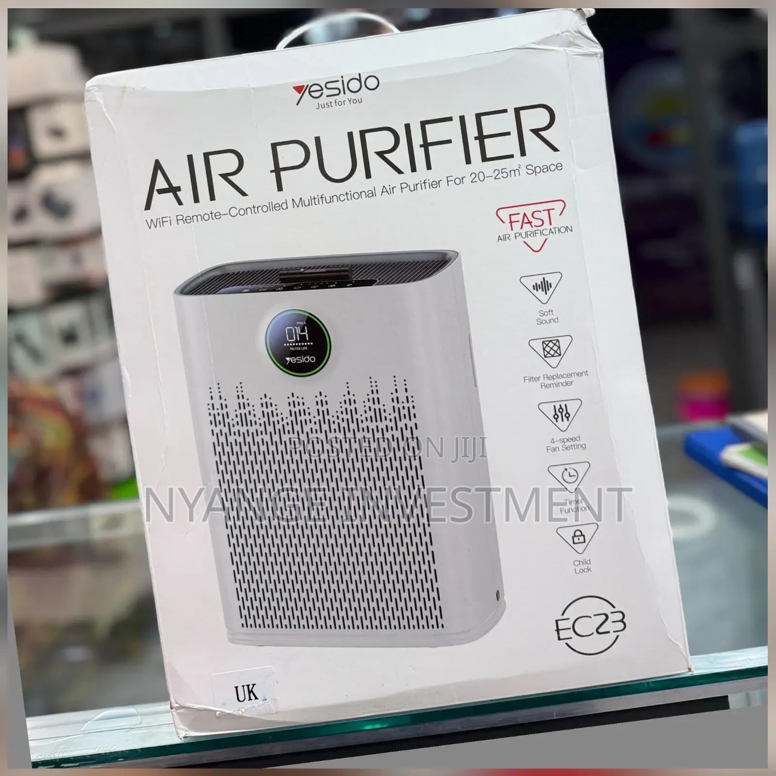 Yesido Ec23 Multifunctional Air Purifier