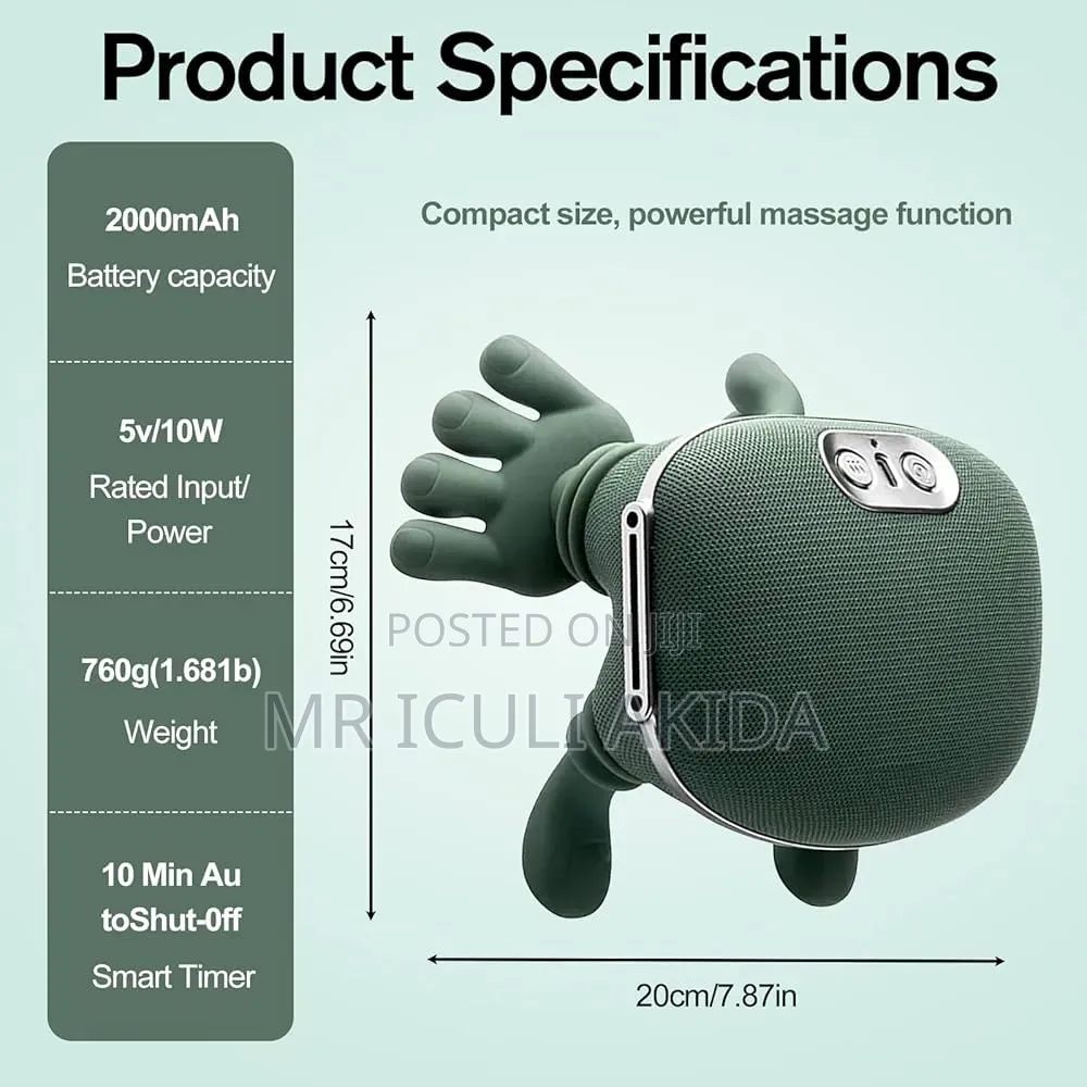 4d Palm Kneading Muscle Tension Reliever Smart Neck Massager
