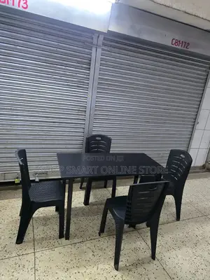 Ergonomic Dining Folding Table and Chairs