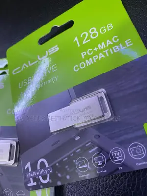 Original 128gb Calus Metallic Flash Disk for Pc and Mac Compatibility