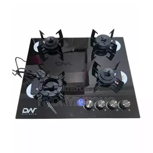 Digiwave 3foldable Burner With Tempered Glass and Automatic Ignition