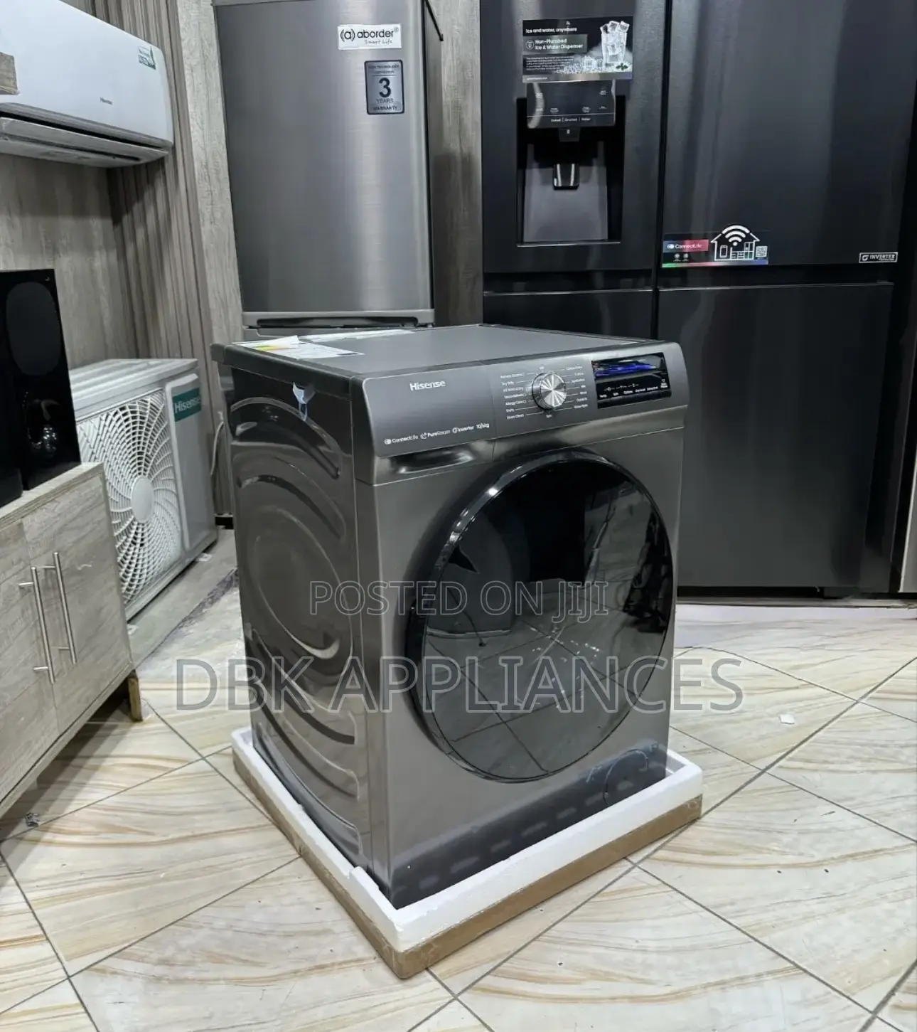 Hisense 10kgs Wash and Dry Front Loader Washing Machine