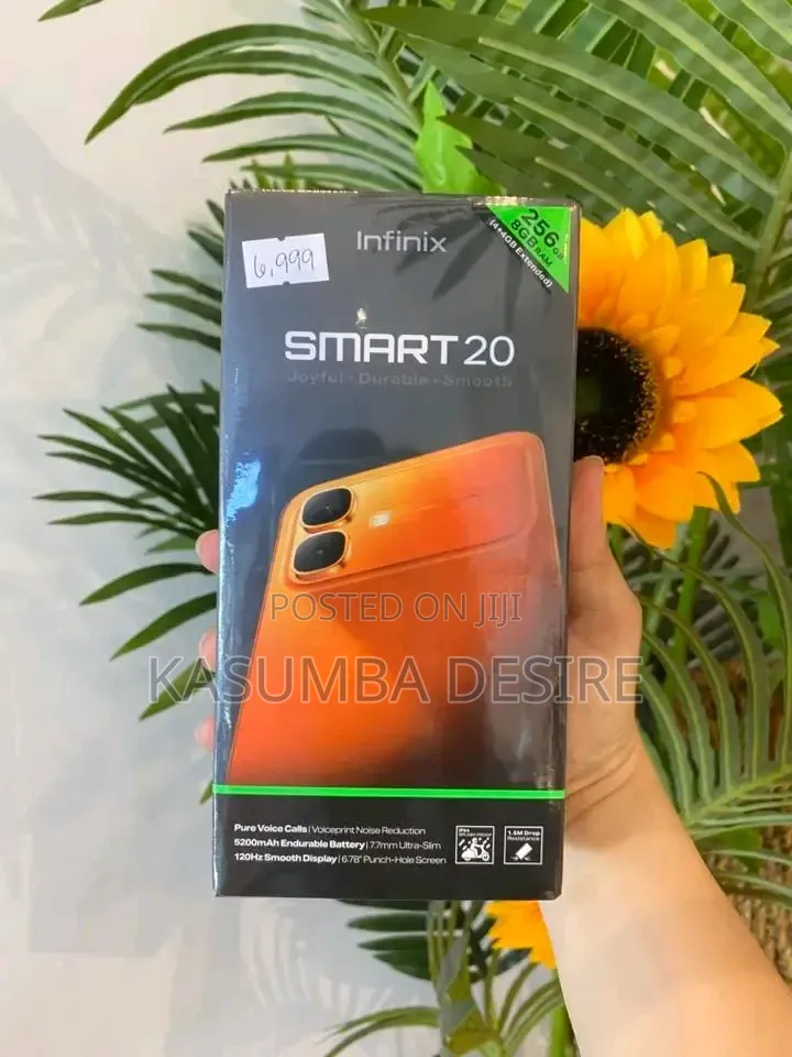 New Infinix Smart 20 128 GB Yellow