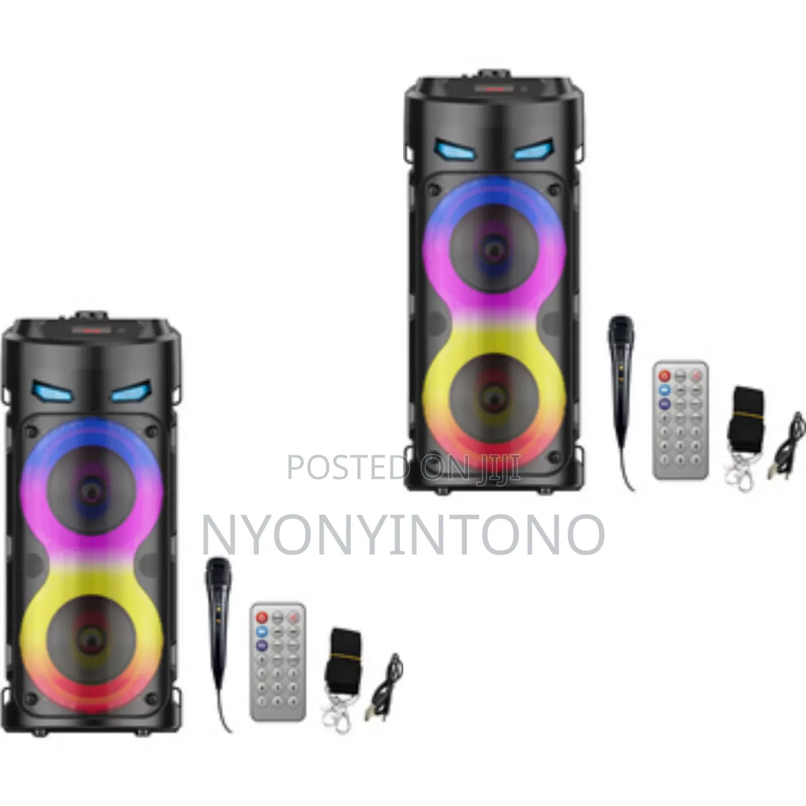 Digi Wave 8inch Speaker With Remote Controller and Single Microphone
