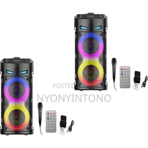 Digi Wave 8inch Speaker With Remote Controller and Single Microphone
