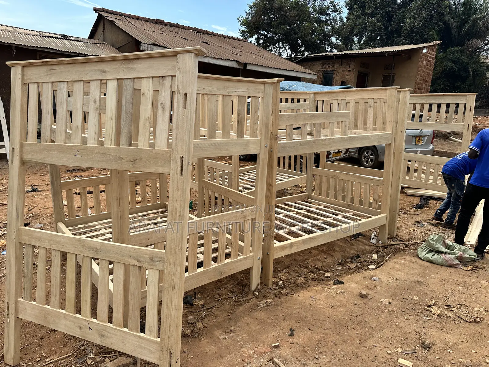 4x6ft Double Decker Bed