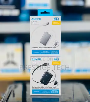 Anker Nano 10000mah Power Bank 45w With Instacord Retractable Cable