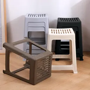 6-Piece Heavy-Duty Stylish Stools Strong,Modern Multipurpose Seating