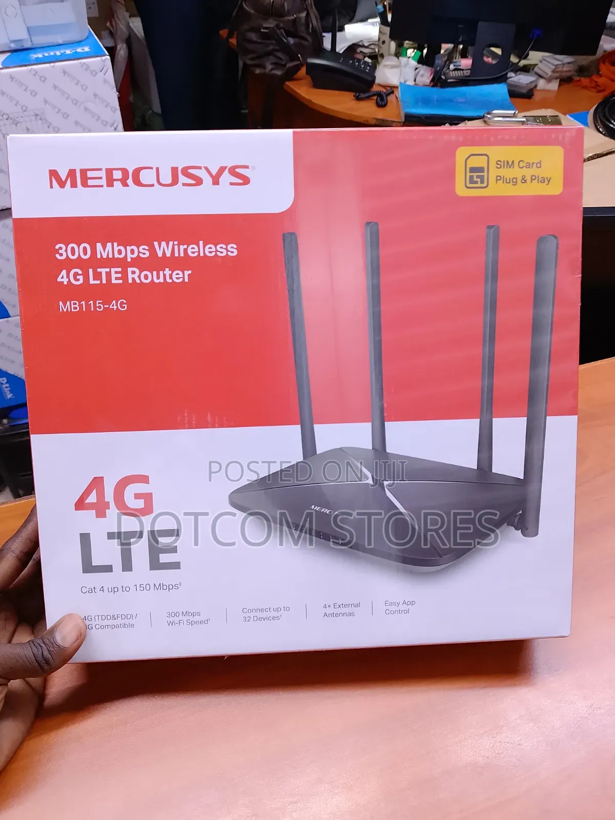 Mercusys Mb115-4g 300mbps Wireless N 4g Lte Router