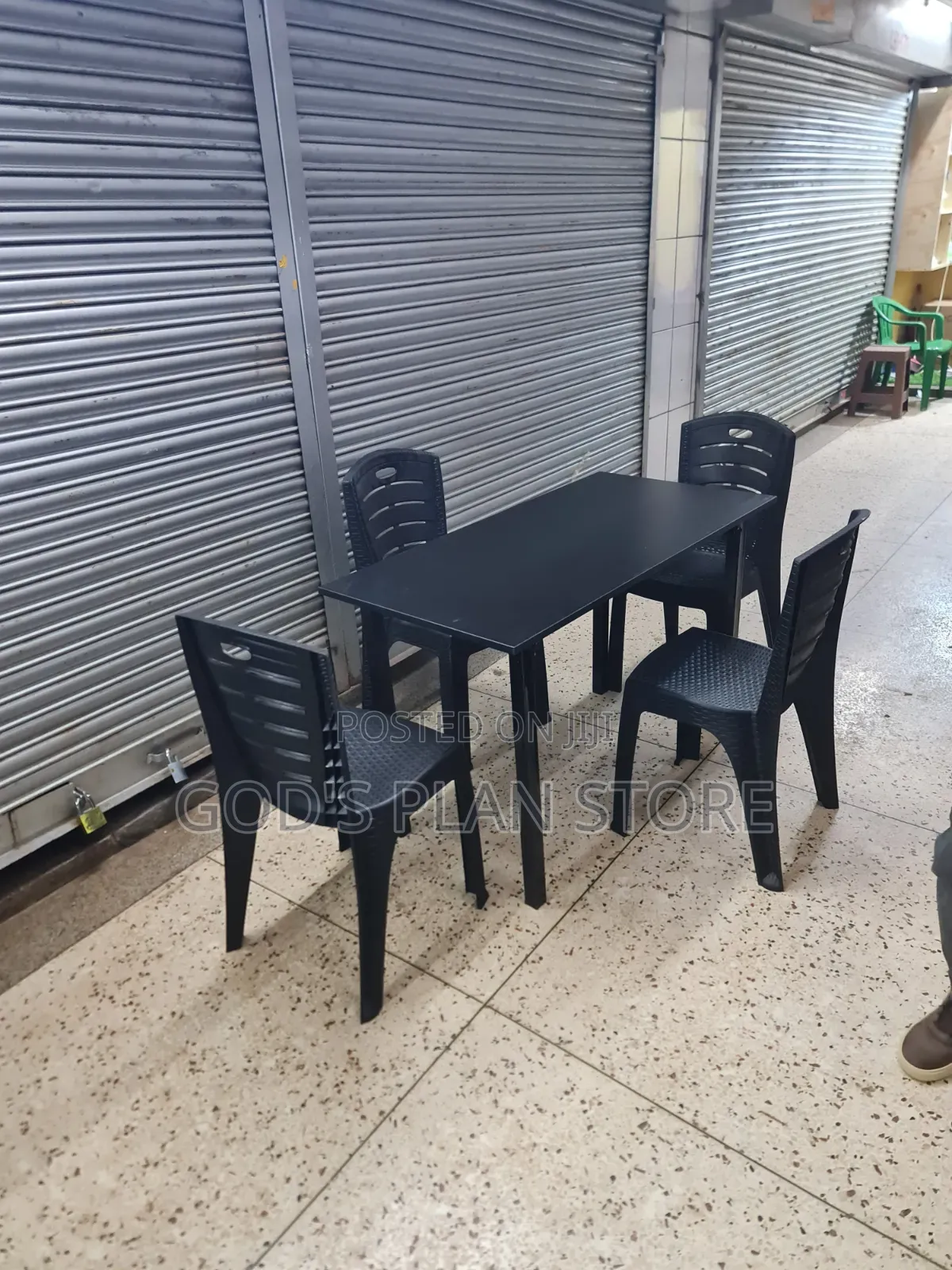 Occasionally Dining Foldable Wooden Table and Chairs for Restaurant