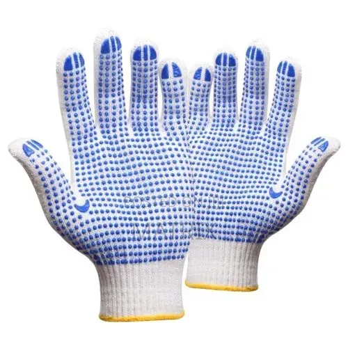 Polyester Spotted Coated Gloves - 12pc