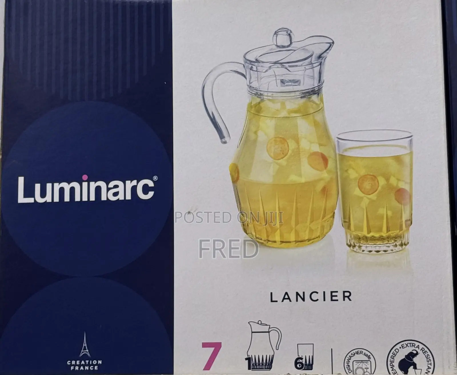 Luminarc Orient 7-Piece Glassware Set