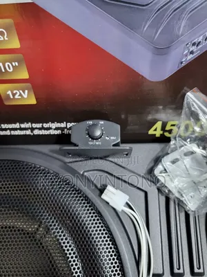 Sony 10" 4500w Car Under Seat Subwoofer
