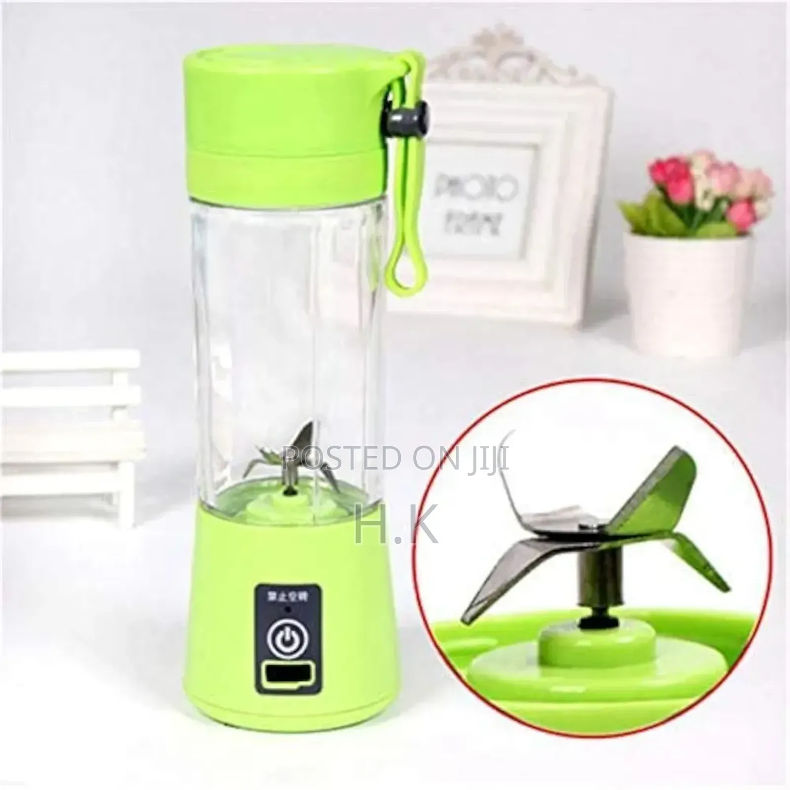 Hm-03 Portable and Rechargeable Battery Juice Blender