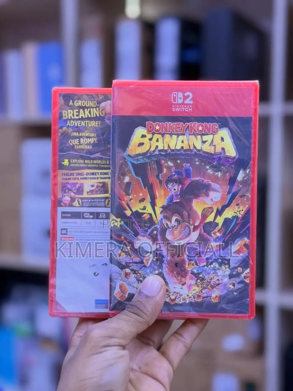 Donkey Kong Bonanza Game for Nintendo Switch Consoles