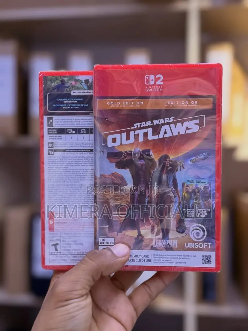 Star Wars Outlaws Game for Nintendo Switch Consoles