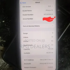 Apple iPhone 15 128 GB Black