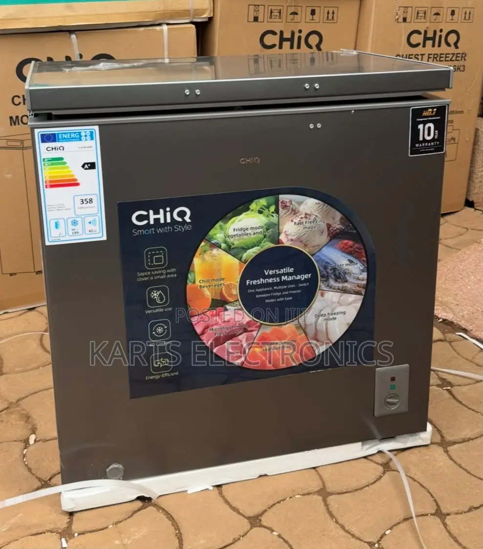 Chiq 260litres Freezer
