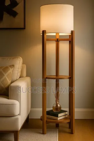 Three Shelves Standing Lamps