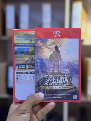 The Legend of Zelda Breath of the Wild Game for Nintendo Switch