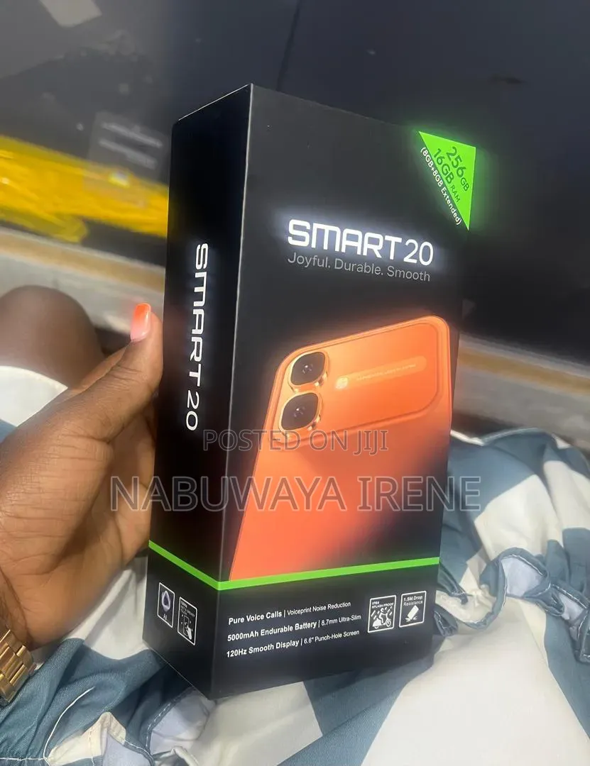 New Infinix Smart 20 128 GB Black