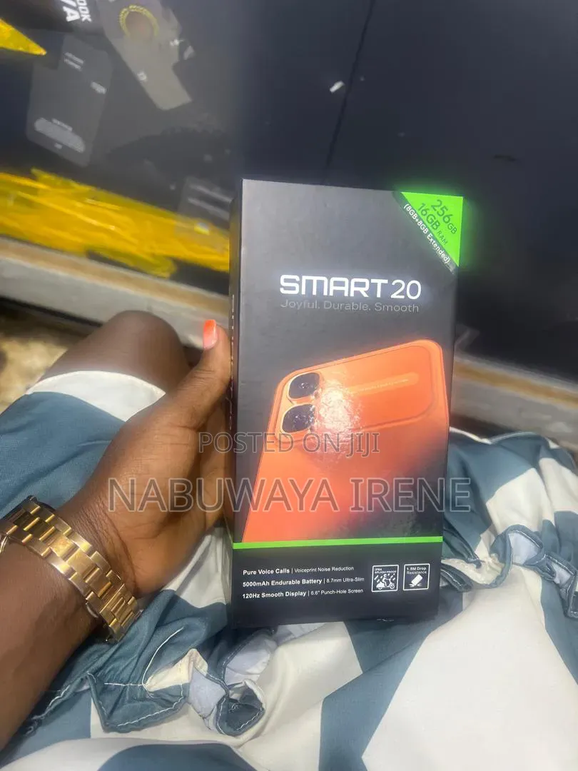 New Infinix Smart 20 128 GB Black