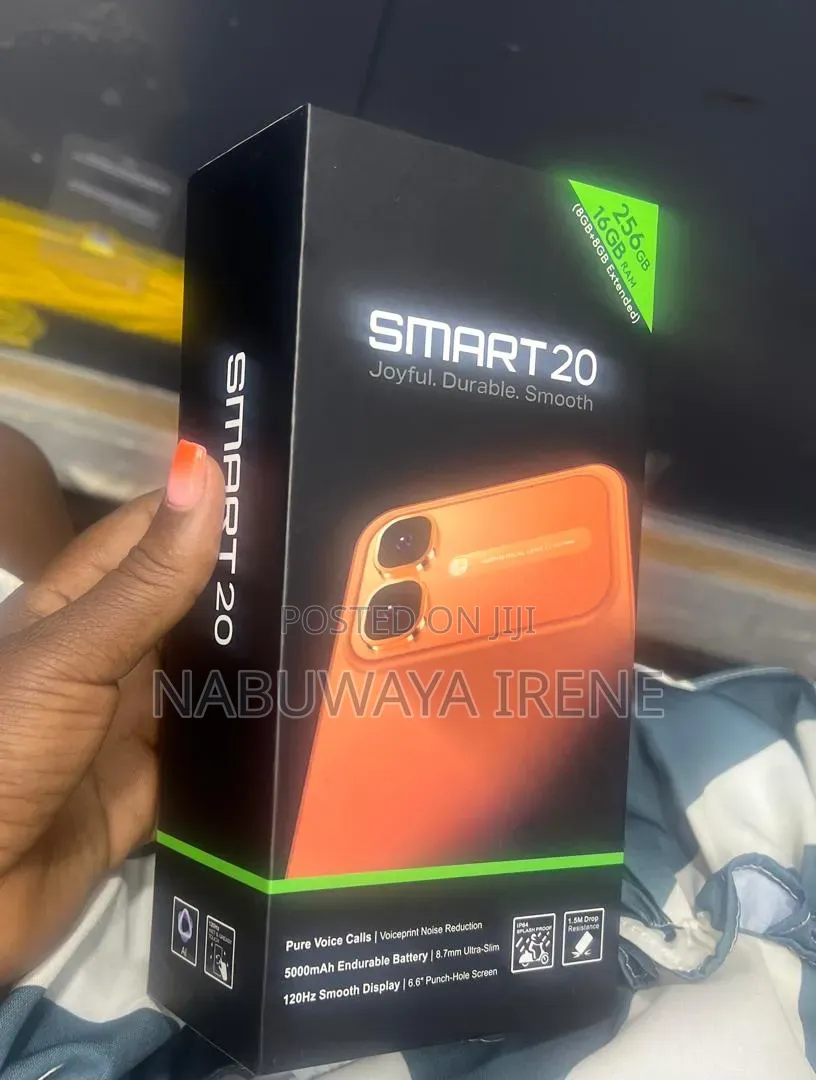 New Infinix Smart 20 128 GB Black