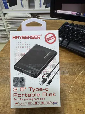 Haysenser 2.5” Type-C Portable Disk Enclosure (Usb 3.2)
