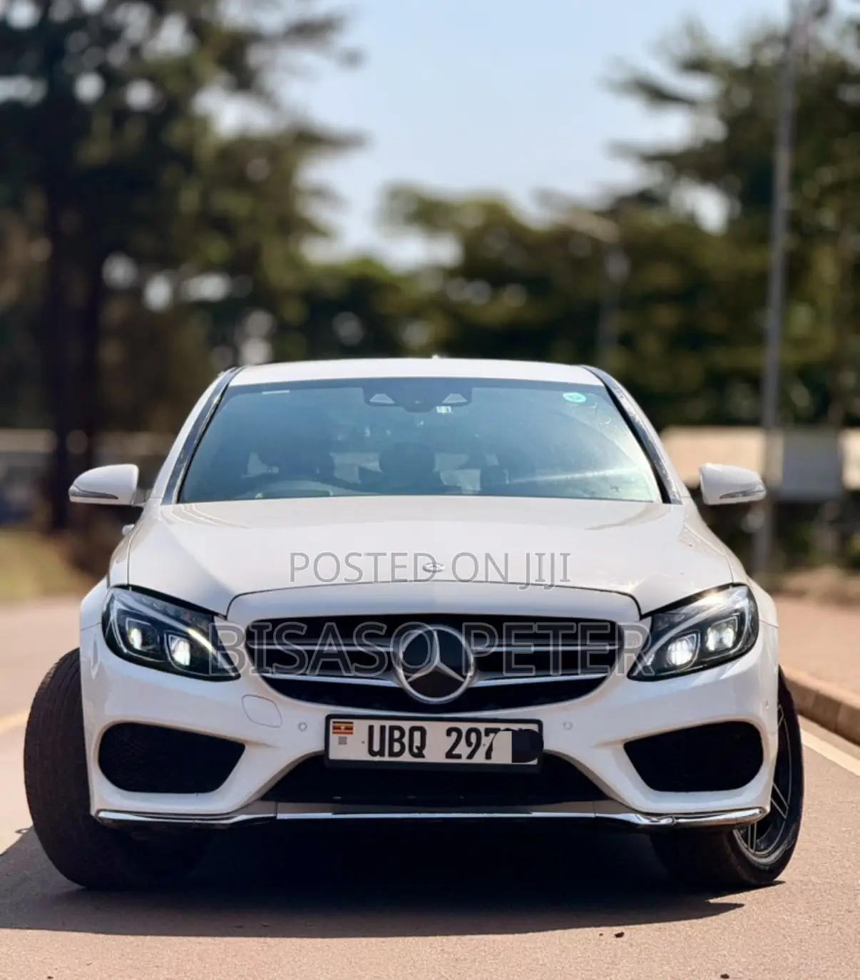 Mercedes-Benz C200 2015 White