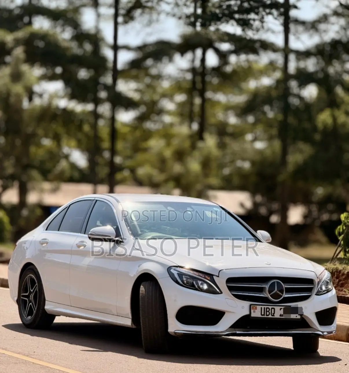 Mercedes-Benz C200 2015 White
