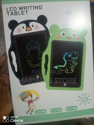 8.5-Inch LCD Writing Tablet for Kids Cartoon-Themed Frames.