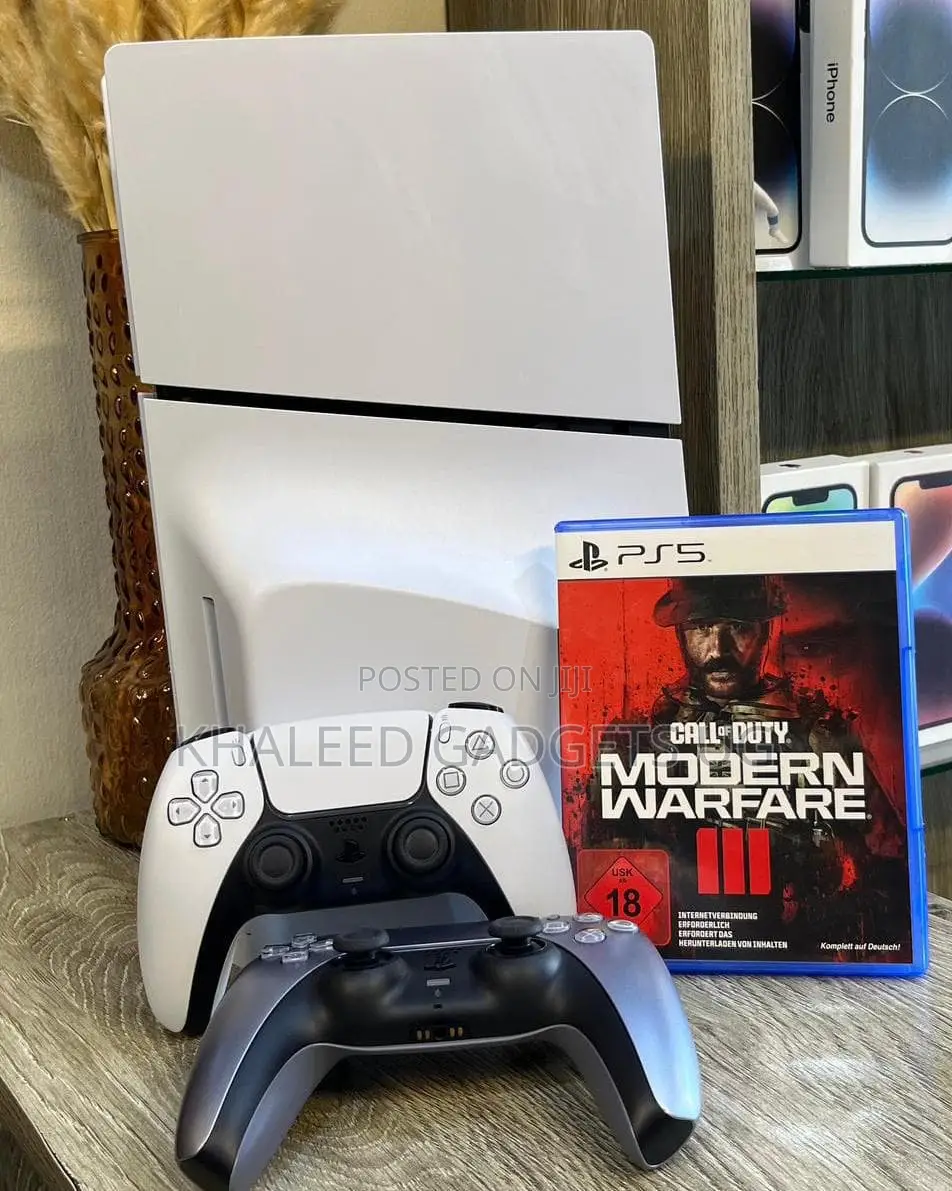 Ps5 Slim Disc Edition(2 Controllers)