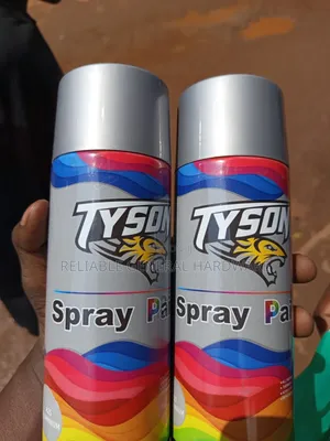 Spray Paint Grey Gray Aluminum Tyson 315ml