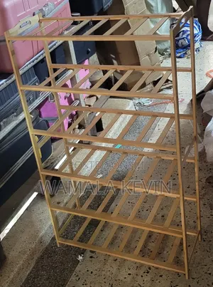 6-Tier Bamboo Shoe Rack