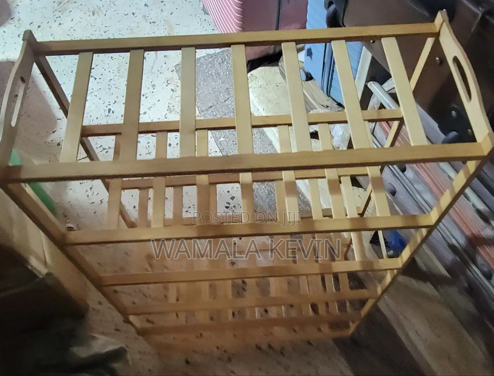 6-Tier Bamboo Shoe Rack