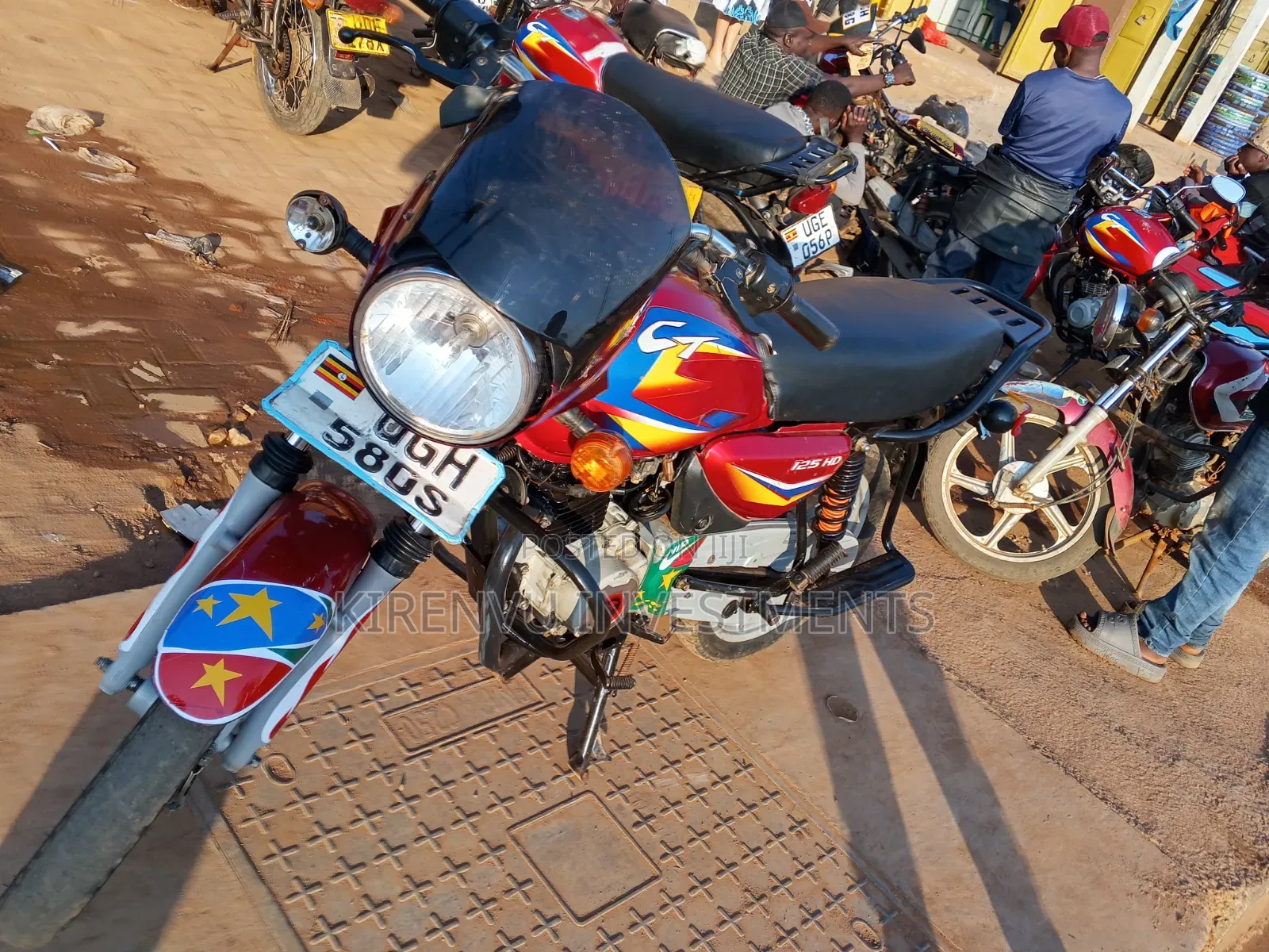 Bajaj Boxer 125 2023 Red