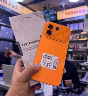 New Infinix Note 60 Pro 256 GB Orange