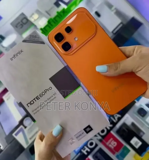 New Infinix Note 60 Pro 256 GB Orange