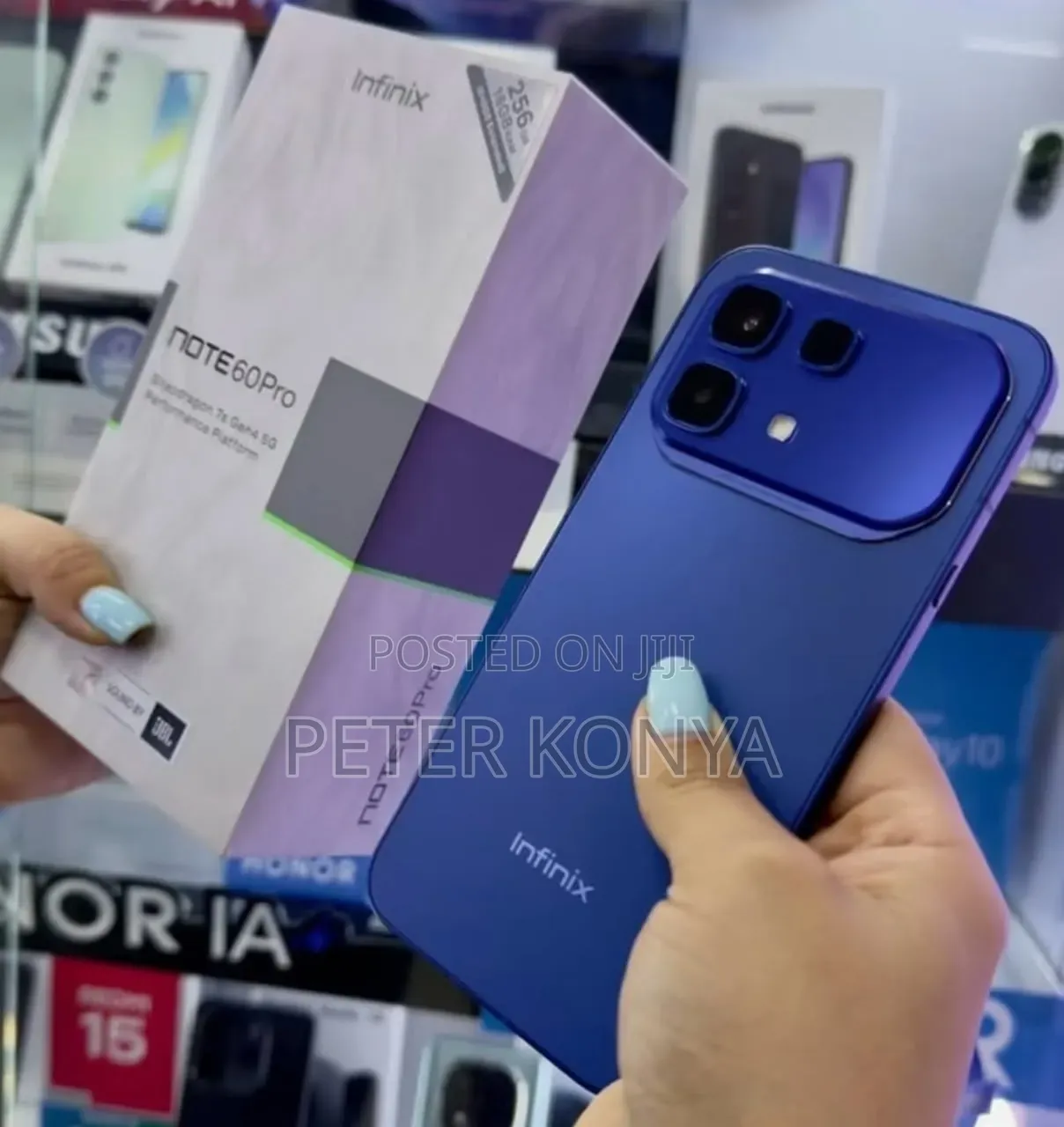 New Infinix Note 60 Pro 256 GB Blue