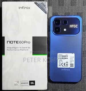 New Infinix Note 60 Pro 256 GB Blue