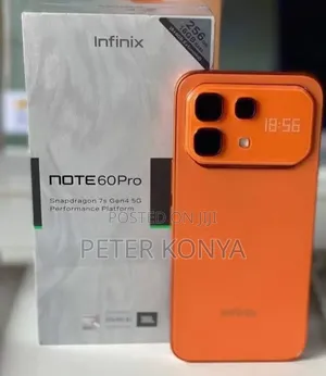 New Infinix Note 60 Pro 256 GB Orange