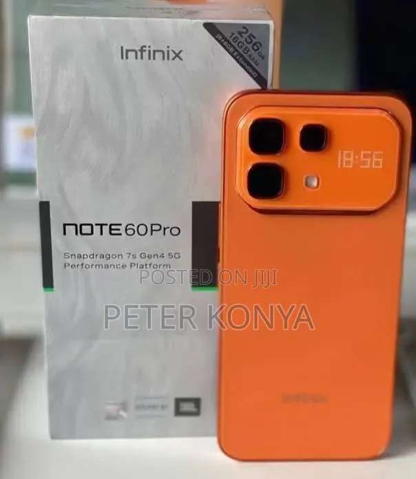New Infinix Note 60 Pro 256 GB Orange
