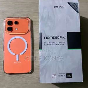 New Infinix Note 60 Pro 256 GB Orange