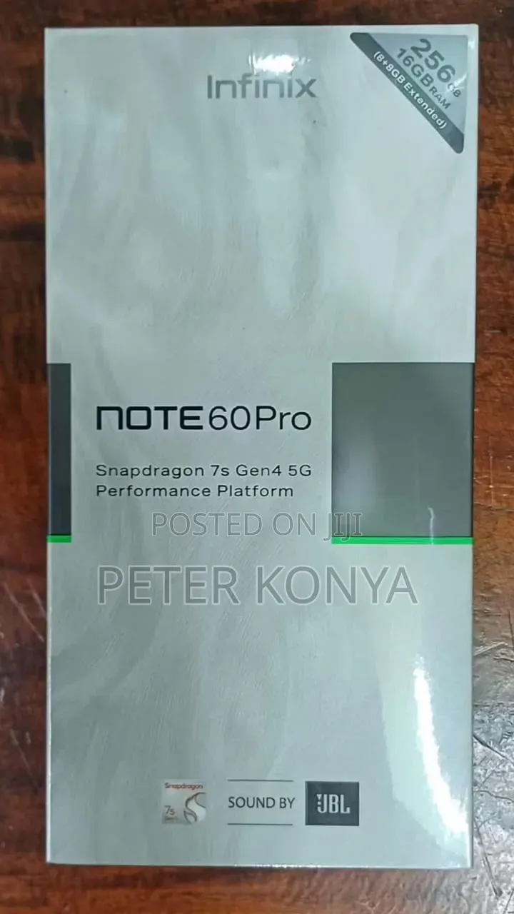 New Infinix Note 60 Pro 256 GB Orange